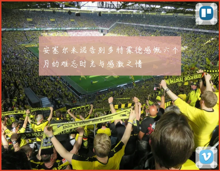 安塞尔米诺告别多特蒙德感慨六个月的难忘时光与感激之情